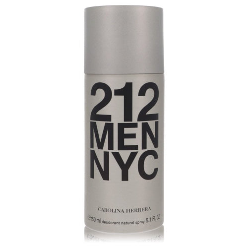 212 by Carolina HerreraDeodorant Spray 5 oz 5 oz / 150 ml / Alcohol, Amber, Woody, Aldehyde, Oils Men