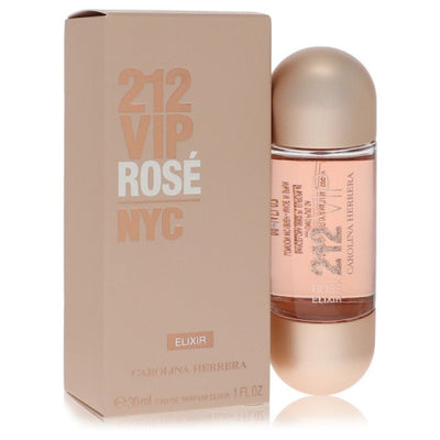 212 Vip Rose Elixir by Carolina Herrera Eau De Parfum 1 oz for Elegant Women