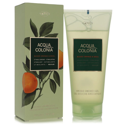 4711 Acqua Colonia Blood Orange & Basil by 4711Shower Gel 6.8 oz 6.8 oz / 200 ml / Alcohol, Amber, Woody, Aldehyde, Oils Women