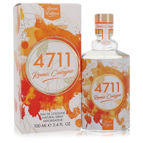 4711 Remix by 4711Eau De Cologne Spray (Unisex 2018) 3.4 oz 3.4 oz / 100 ml / Alcohol, Amber, Woody, Aldehyde, Oils Unisex