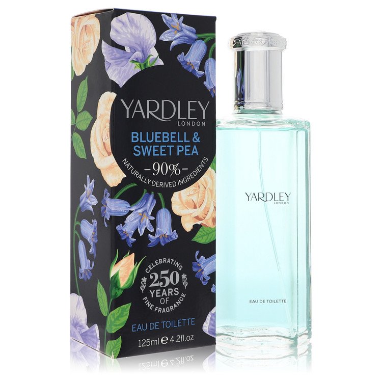 Yardley Bluebell & Sweet Pea by Yardley London - Eau De Toilette Spray (Unboxed) 4.2 oz