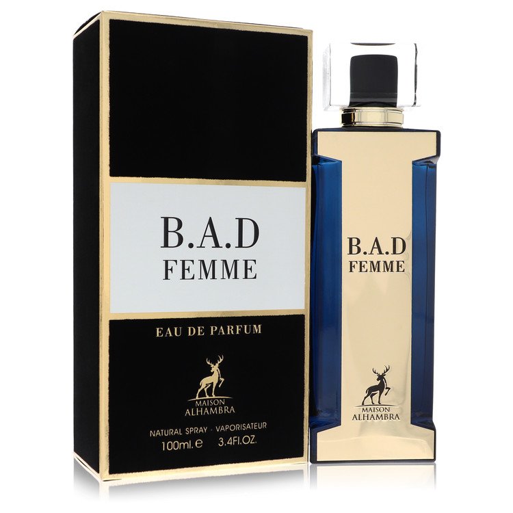 B.A.D Femme by Maison Alhambra - Eau De Parfum Spray (Unboxed) 3.4 oz