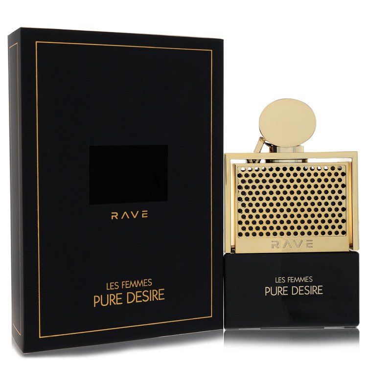 Lattafa Rave Pure Desire Gold by Lattafa - Eau De Parfum Spray (Unboxed) 3.4 oz
