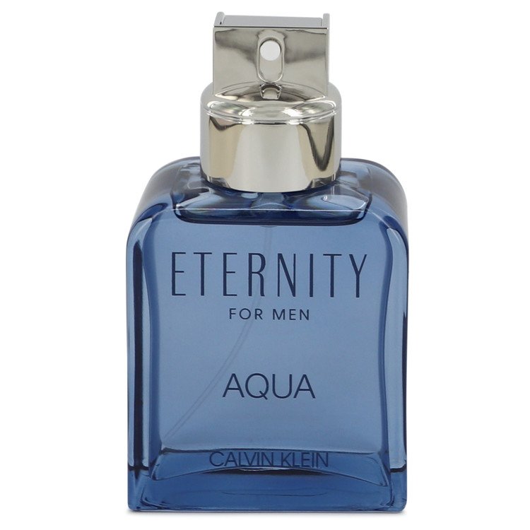 Eternity Aqua by Calvin Klein - Eau De Toilette Spray (Tester) 3.4 oz
