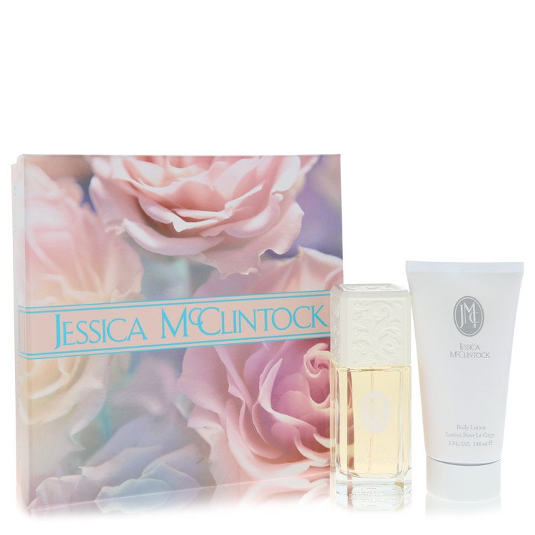 JESSICA Mc CLINTOCK by Jessica McClintock - Gift Set -- 3.4 oz Eau De Parfum Spray + 5 oz Body Lotion