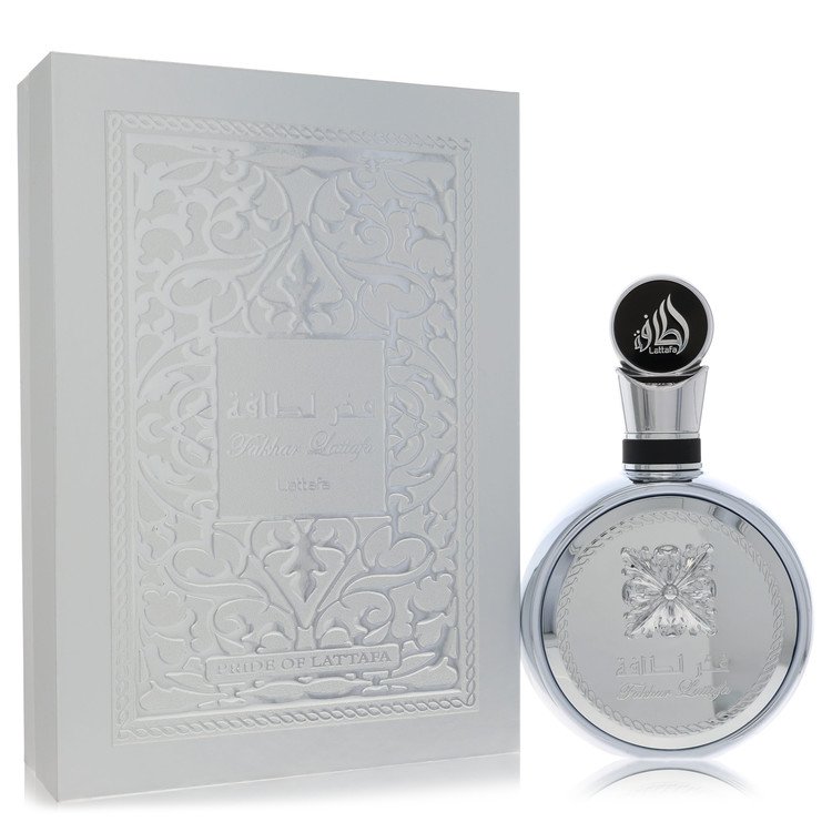 Lattafa Fakhar Platin by Lattafa - Eau De Parfum Spray (Unisex) 3.4 oz