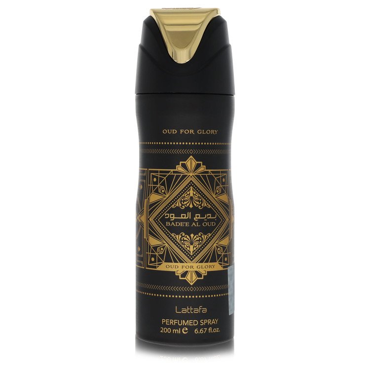 Lattafa Badee Al Oud Oud For Glory by Lattafa - Body Spray 6.67 oz
