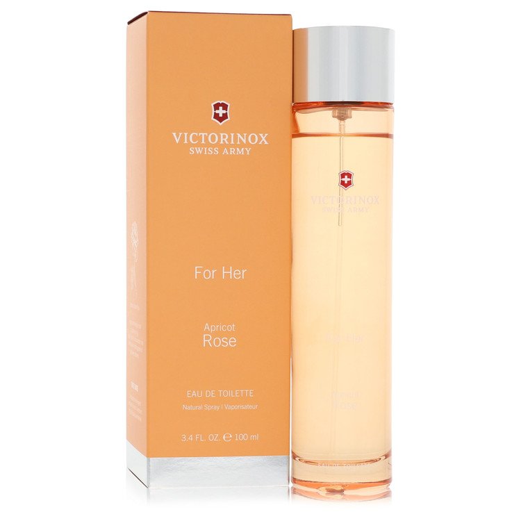 Swiss Army for Her Apricot Rose by Swiss Army - Eau De Toilette Spray 3.4 oz