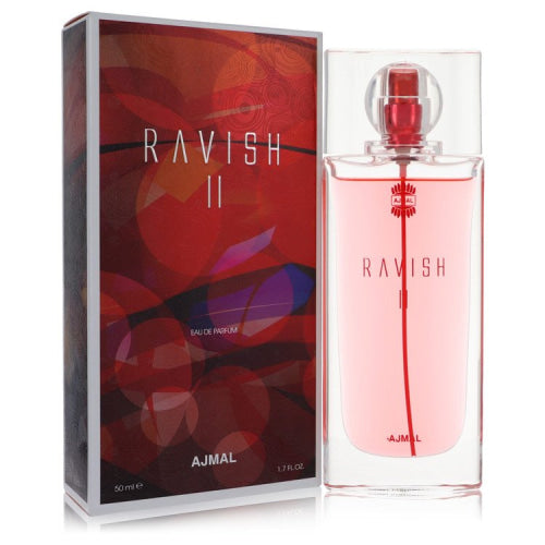 Ajmal Ravish II by AjmalEau De Parfum Spray 1.7 oz 1.7 oz / 50 ml / Alcohol, Amber, Woody, Aldehyde, Oils Women