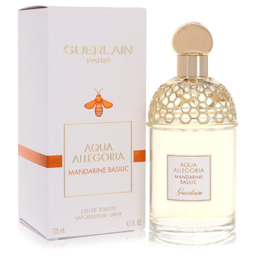 AQUA ALLEGORIA Mandarine Basilic by GuerlainEau De Toilette Spray 4.2 oz 4.2 oz / 125 ml / Alcohol, Amber, Woody, Aldehyde, Oils Women