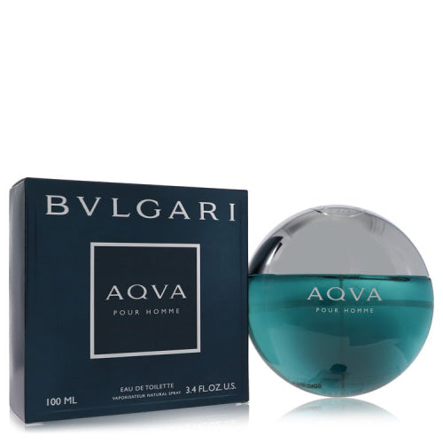 Aqua Pour Homme by BvlgariEau De Toilette Spray 3.3 oz 3.3 oz / 100 ml / Alcohol, Amber, Woody, Aldehyde, Oils Men
