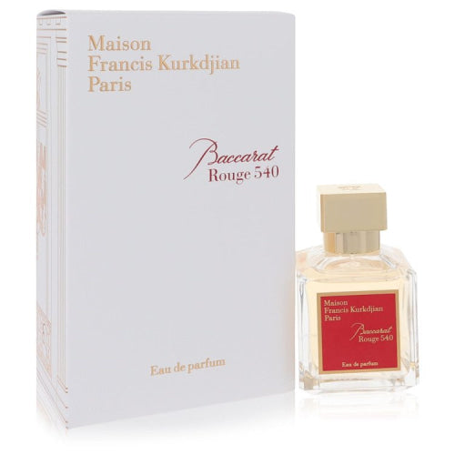 Baccarat Rouge 540 by Maison Francis KurkdjianEau De Parfum Spray 2.4 oz 2.4 oz / 71 ml / Alcohol, Amber, Woody, Aldehyde, Oils Women