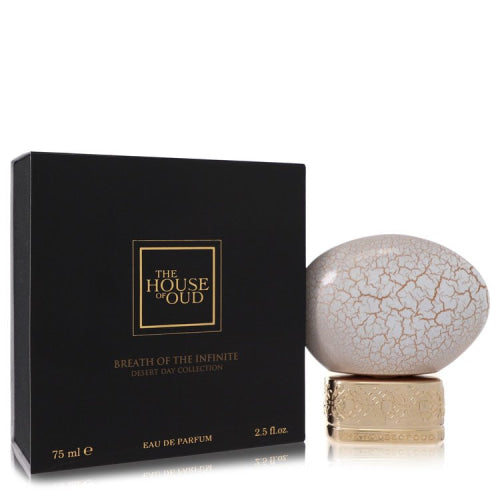 Breath of the Infinite by The House of OudEau De Parfum Spray (Unisex) 2.5 oz 2.5 oz / 75 ml / Alcohol, Amber, Woody, Aldehyde, Oils Unisex