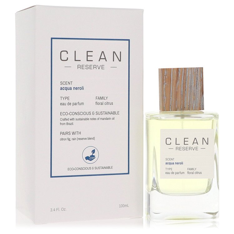 Clean Reserve Acqua Neroli by Clean - Eau De Parfum Spray 3.4 oz