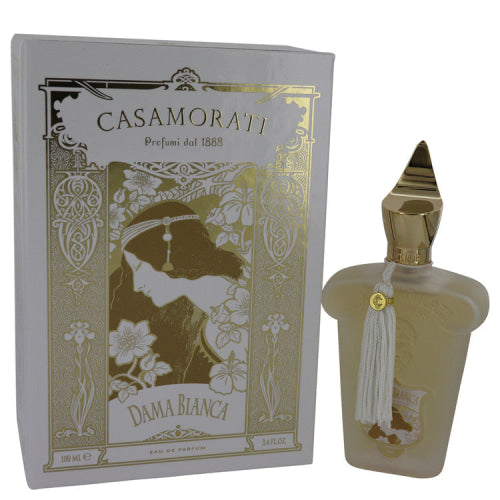Dama Bianca by XerjoffEau De Parfum Spray 3.4 oz 3.4 oz / 100 ml / Alcohol, Amber, Woody, Aldehyde, Oils Women