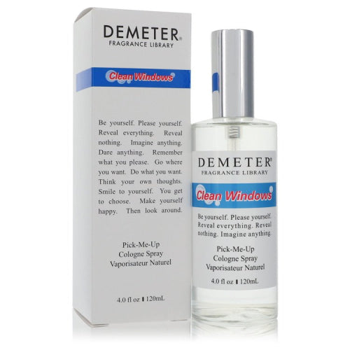Demeter Clean Windows by DemeterCologne Spray (Unisex) 4 oz 4 oz / 120 ml / Alcohol, Amber, Woody, Aldehyde, Oils Unisex
