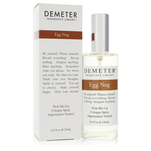 Demeter Egg Nog by DemeterCologne Spray (Unisex) 4 oz 4 oz / 120 ml / Alcohol, Amber, Woody, Aldehyde, Oils Unisex