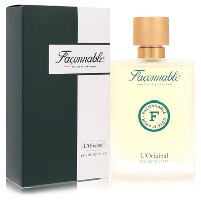 Faconnable L'Original Eau De Toilette Spray 3 oz for Men - Timeless Masculine Fragrance