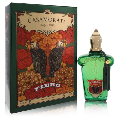 Fiero by XerjoffEau De Parfum Spray 3.4 oz 3.4 oz / 100 ml / Alcohol, Amber, Woody, Aldehyde, Oils Men