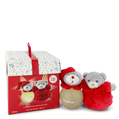 Kaloo Christmas by KalooEau De Senteur Spray + Free Christmas Ball Bear 3.4 oz 3.4 oz / 100 ml / Alcohol, Amber, Woody, Aldehyde, Oils Women