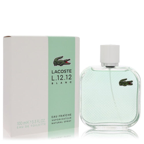 Lacoste Eau De Lacoste L.12.12 Blanc Eau Fraichie by LacosteEau De Toilette Spray 3.4 oz 3.4 oz / 100 ml / Alcohol, Amber, Woody, Aldehyde,