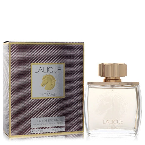 Lalique Equus by LaliqueEau De Parfum Spray 2.5 oz 2.5 oz / 75 ml / Alcohol, Amber, Woody, Aldehyde, Oils Men
