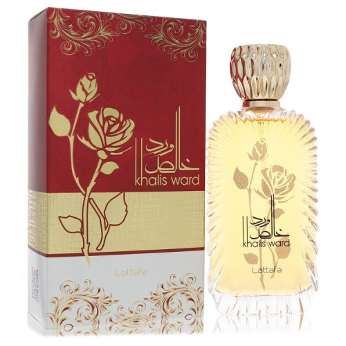 Lattafa Khalis Ward by LattafaEau De Parfum Spray (Unisex) 2.72 oz 2.72 oz / 80 ml / Alcohol, Amber, Woody, Aldehyde, Oils Unisex
