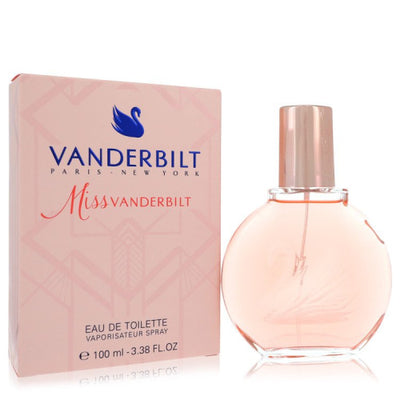 Miss Vanderbilt by Gloria Vanderbilt Eau De Toilette Spray 3.3 oz for Timeless Elegance