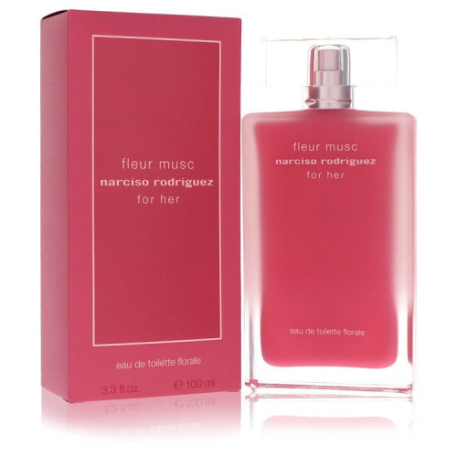 Narciso Rodriguez Fleur Musc by Narciso RodriguezEau De Toilette Florale Spray 3.3 oz 3.3 oz / 100 ml / Alcohol, Amber, Woody, Aldehyde,