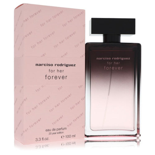 Narciso Rodriguez For Her Forever by Narciso RodriguezEau De Parfum Spray 3.3 oz 3.3 oz / 100 ml / Alcohol, Amber, Woody, Aldehyde, Oils