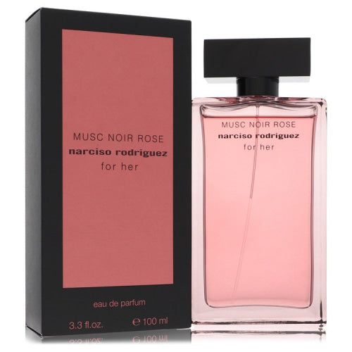 Narciso Rodriguez Musc Noir Rose by Narciso RodriguezEau De Parfum Spray 3.3 oz 3.3 oz / 100 ml / Alcohol, Amber, Woody, Aldehyde, Oils
