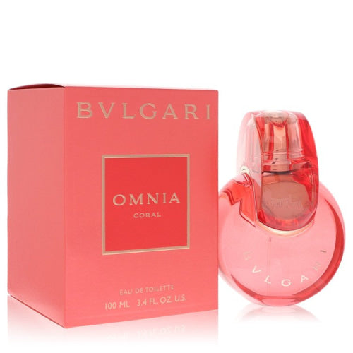 Omnia Coral by BvlgariEau De Toilette Spray 3.4 oz 3.4 oz / 100 ml / Alcohol, Amber, Woody, Aldehyde, Oils Women