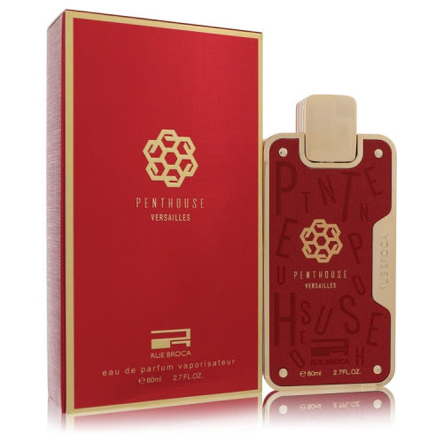 Penthouse Versailles by Rue BrocaEau De Parfum Spray (Unisex) 2.7 oz 2.7 oz / 80 ml / Alcohol, Amber, Woody, Aldehyde, Oils Unisex
