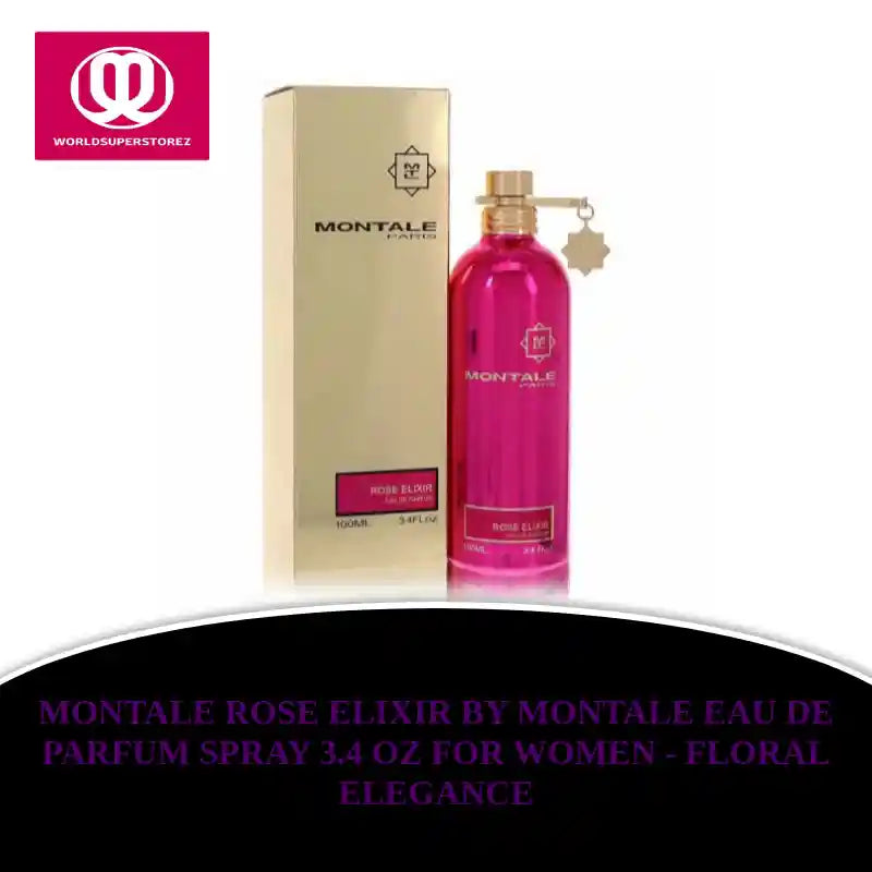 Montale Rose Elixir by Montale Eau De Parfum Spray 3.4 oz for Women - Floral Elegance by@Outfy