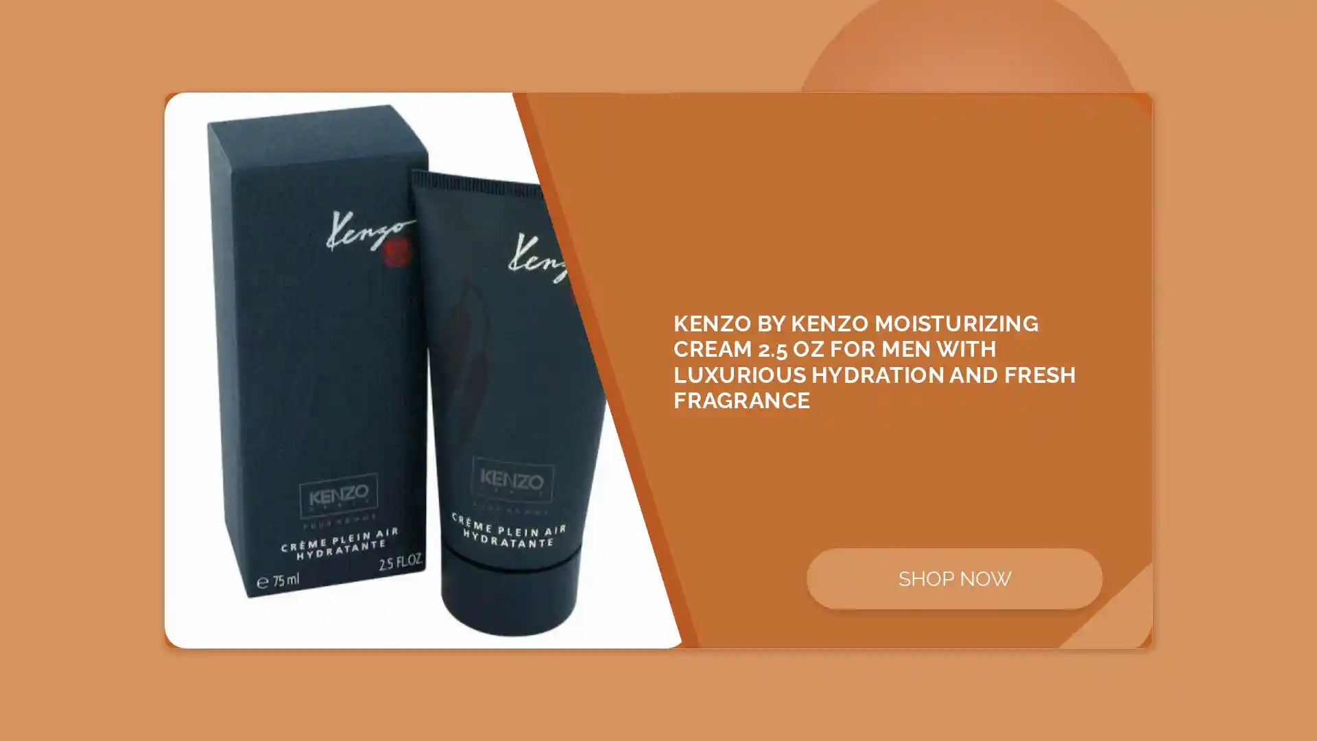 Kenzo by Kenzo Moisturizing Cream 2.5 oz for Men with Luxurious Hydration and Fresh Fragrance by@Outfy
