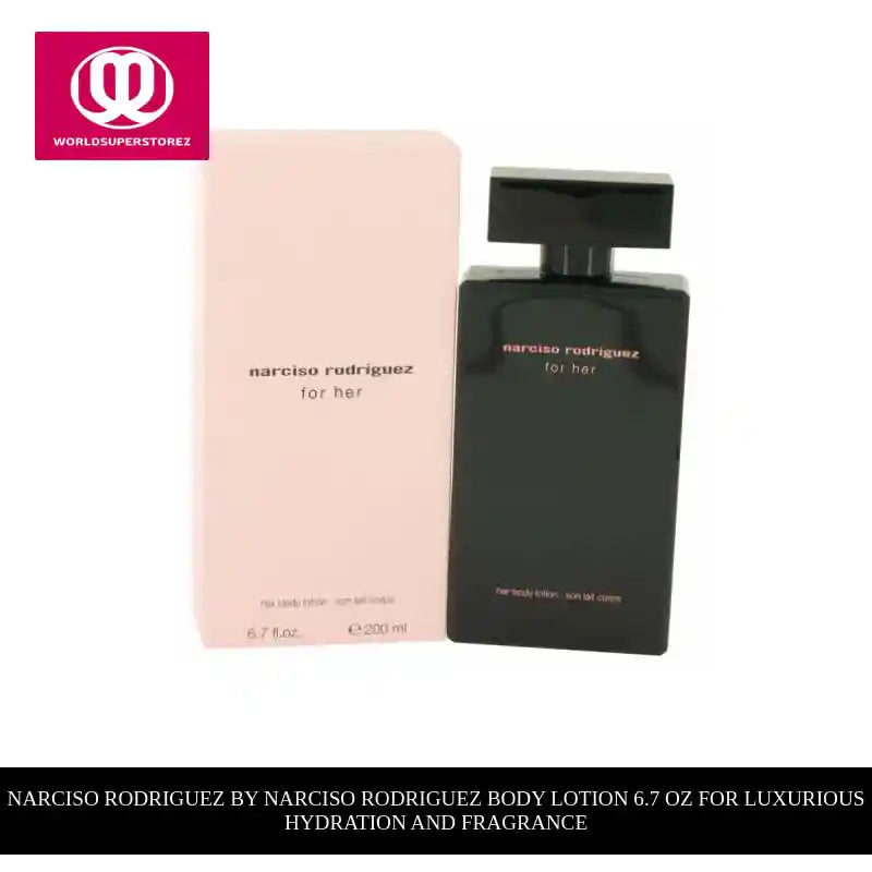 Narciso Rodriguez by Narciso Rodriguez Body Lotion 6.7 oz for Luxurious Hydration and Fragrance by@Outfy