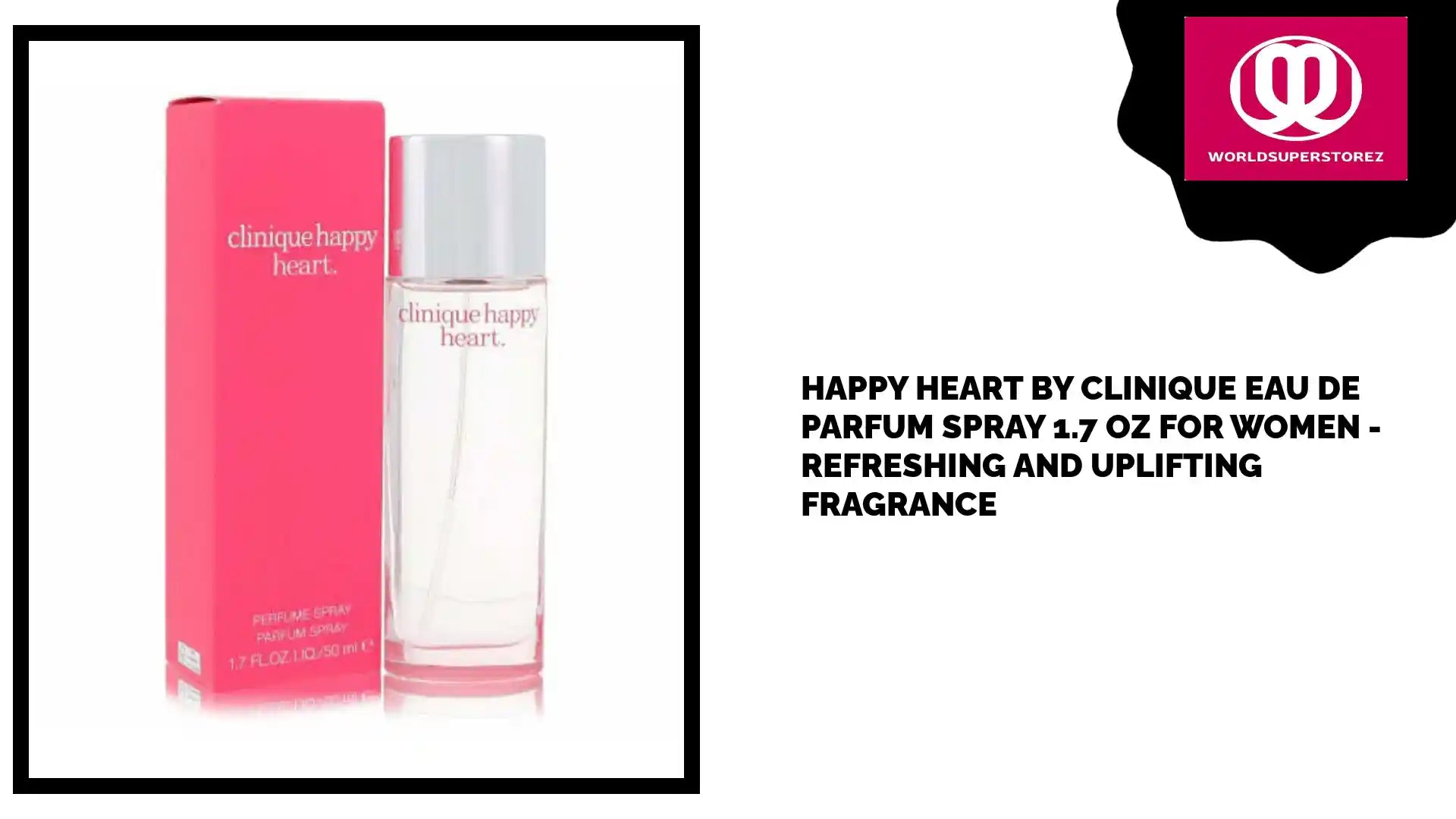Happy Heart by Clinique Eau De Parfum Spray 1.7 oz for Women - Refreshing and Uplifting Fragrance by@Outfy