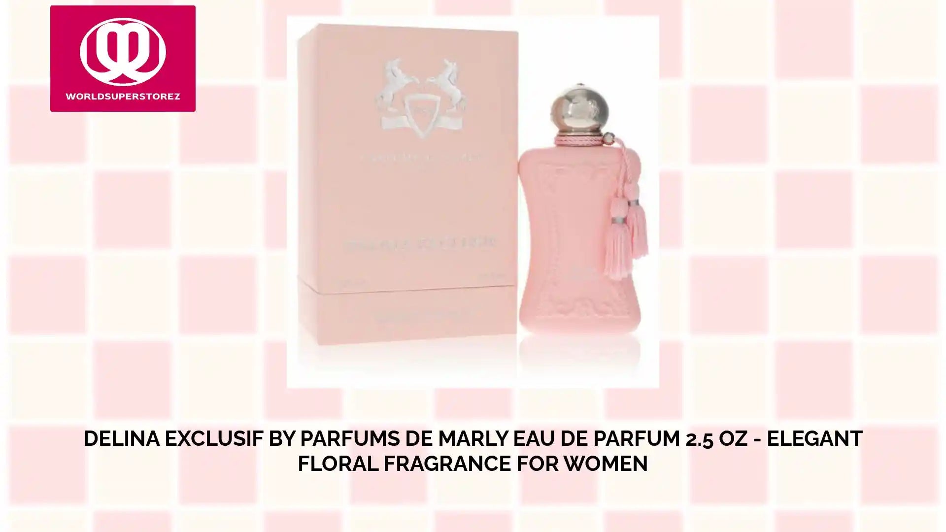 Delina Exclusif by Parfums De Marly Eau De Parfum 2.5 oz - Elegant Floral Fragrance for Women by@Outfy