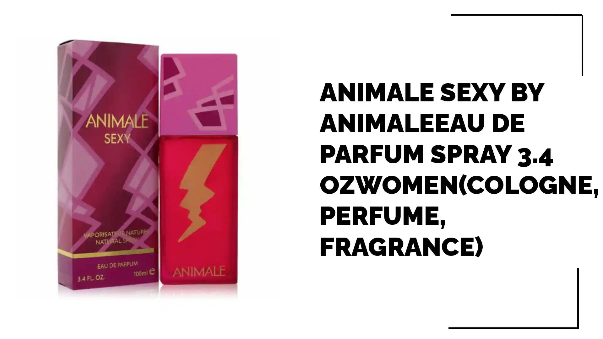 Animale Sexy by AnimaleEau De Parfum Spray 3.4 ozWomen(cologne, perfume, fragrance) by@Outfy