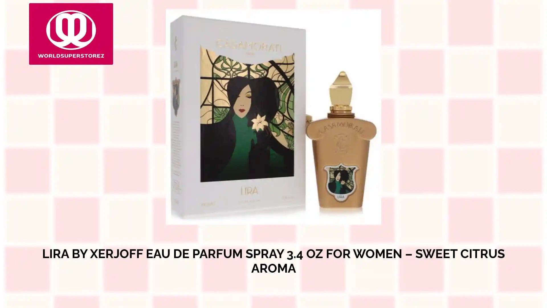 Lira by Xerjoff Eau De Parfum Spray 3.4 oz For Women – Sweet Citrus Aroma by@Outfy