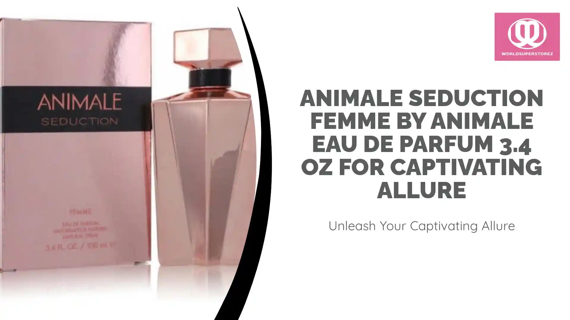 Animale Seduction Femme by Animale Eau De Parfum 3.4 oz for Captivating Allure by@Outfy