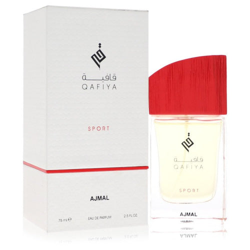 Qafiya Sport by AjmalEau De Parfum Spray 2.5 oz 2.5 oz / 75 ml / Alcohol, Amber, Woody, Aldehyde, Oils Men