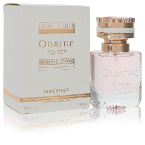 Quatre by BoucheronEau De Parfum Spray 1 oz 1 oz / 30 ml / Alcohol, Amber, Woody, Aldehyde, Oils Women