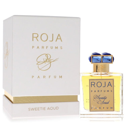Roja Sweetie Aoud by Roja ParfumsExtrait De Parfum Spray (Unisex) 1.7 oz 1.7 oz / 50 ml / Alcohol, Amber, Woody, Aldehyde, Oils Unisex