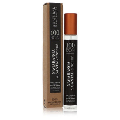 100 Bon Nagaranga & Santal Citronne Unisex Refillable Parfum for Fresh Confidence .5 oz