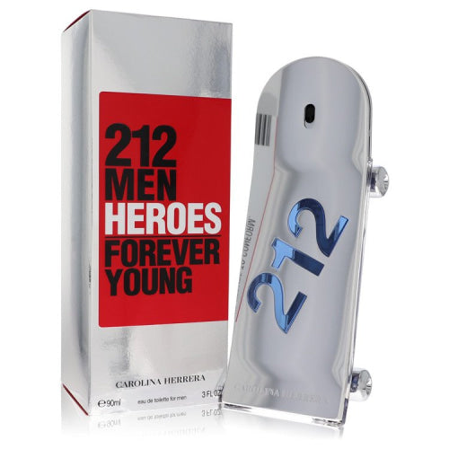 212 Heroes by Carolina HerreraEau De Toilette Spray 3 oz 3 oz / 90 ml / Alcohol, Amber, Woody, Aldehyde, Oils Men