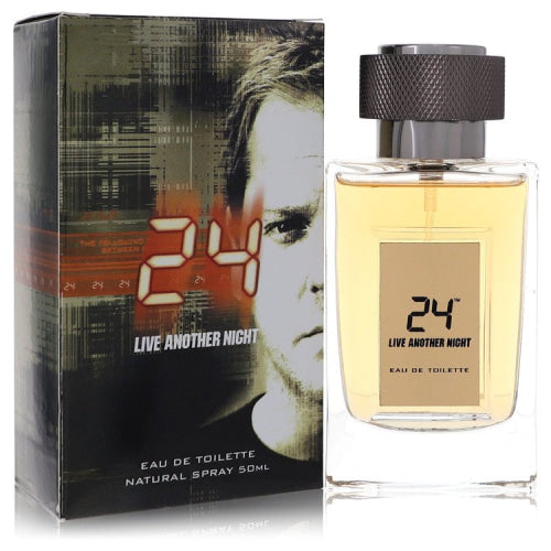 24 Live Another Night by ScentStoryEau De Toilette Spray 1.7 oz 1.7 oz / 50 ml / Alcohol, Amber, Woody, Aldehyde, Oils Men