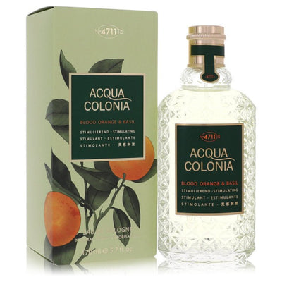 4711 Acqua Colonia Blood Orange & Basil Unisex Cologne 5.7 oz Refreshing Citrus Aroma