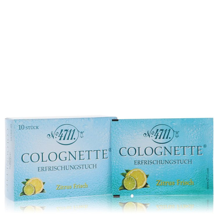 4711 Colognette Refreshing Lemon by 4711Box Of 10 Refreshing Tissues --