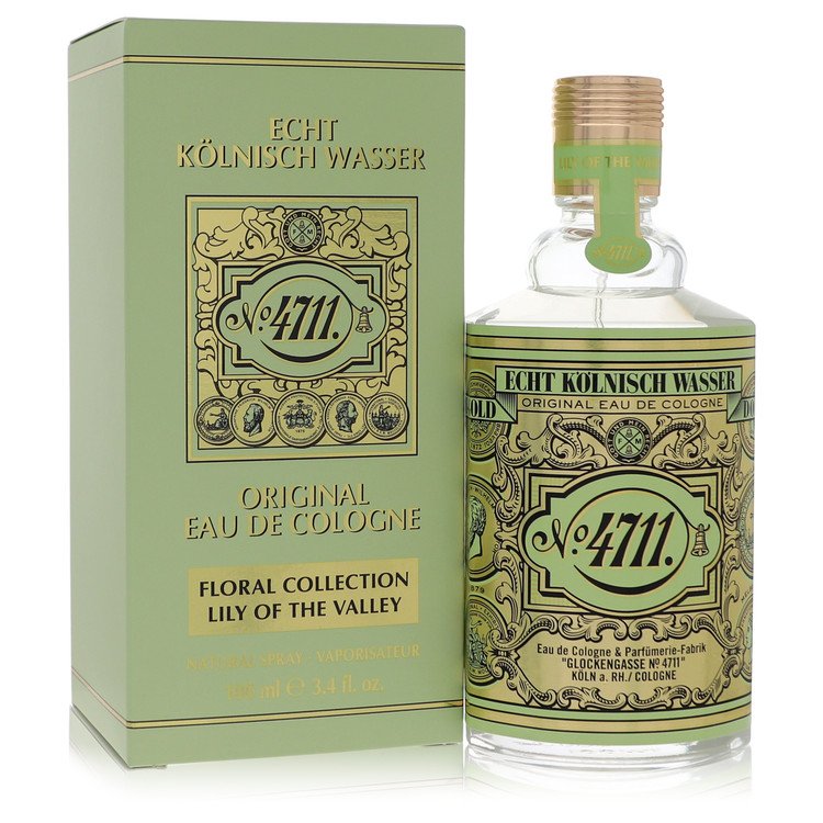 4711 Floral Collection Lily of the Valley by 4711 - Eau De Cologne Spray (Unisex Unboxed) 3.4 oz